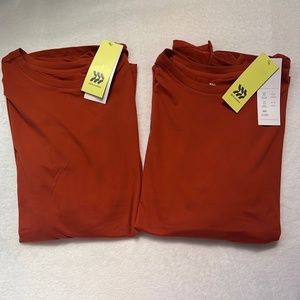 2 Piece Men's Long Sleeve Performance T-Shirt